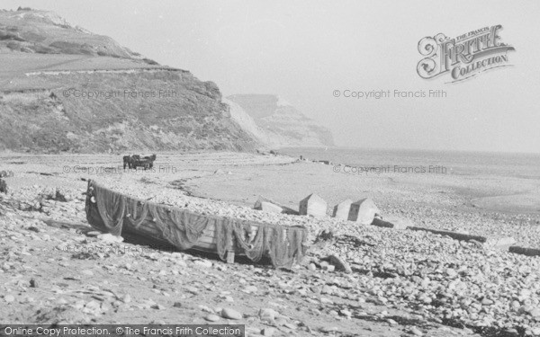 Photo of Charmouth, Golden Cap c.1955