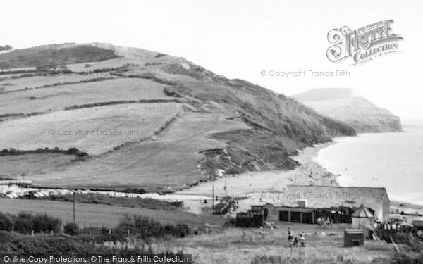 Photo of Charmouth, Golden Cap c.1960