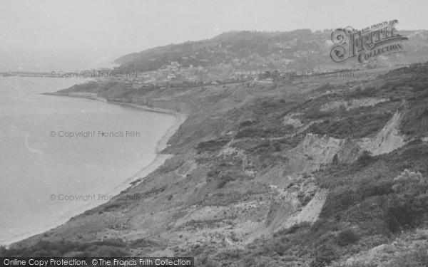 Photo of Charmouth, Lyme Regis From The Cliffs c.1955