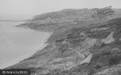Lyme Regis From The Cliffs c.1955, Charmouth
