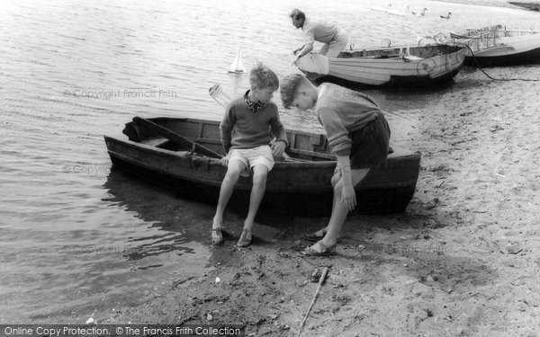 Photo of Charmouth, On The Beach c.1965