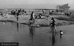 Paddling On The Beach c.1965, Charmouth
