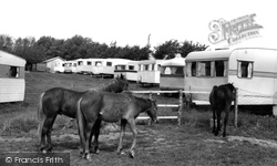 Rivermead Caravans c.1960, Charmouth