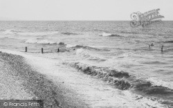 Rough Sea c.1960, Charmouth