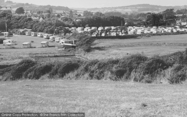 Photo of Charmouth, Seadown Caravan Park c.1965