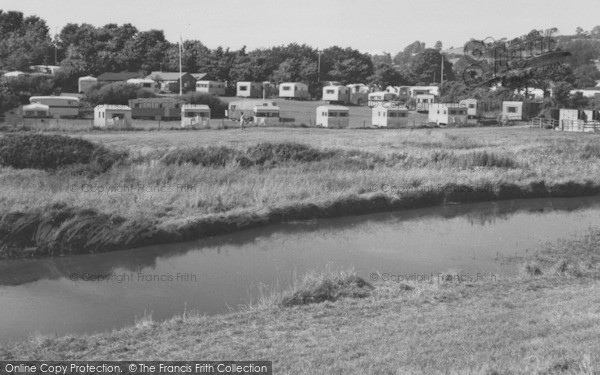 Photo of Charmouth, Seadown Caravan Park c.1965