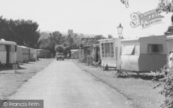 Seadown Caravan Park c.1965, Charmouth