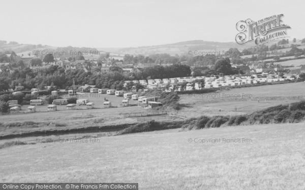 Photo of Charmouth, Seadown Caravan Park c.1965