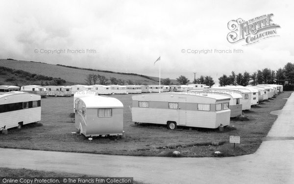 Photo of Charmouth, Seadown Caravans c.1960
