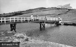 The Footbridge c.1965, Charmouth