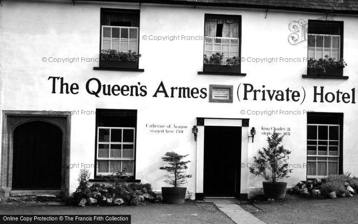 Photo of Charmouth, The Queen's Armes Hotel c.1939