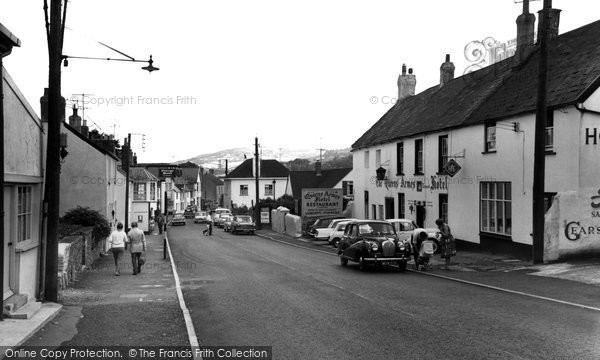 Photo of Charmouth, The Queens Arms c.1965