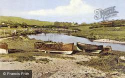 The River Char c.1955, Charmouth