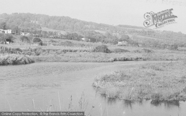 Photo of Charmouth, The River Char c.1955