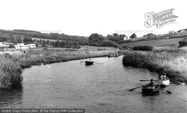Photo of Charmouth, The River Char c.1960