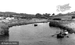 The River Char c.1960, Charmouth