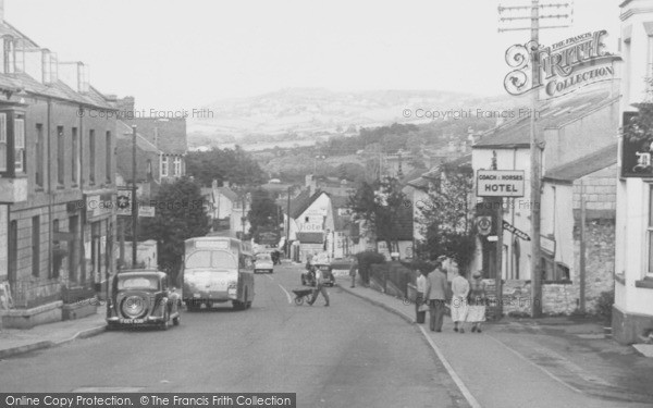 Photo of Charmouth, The Village c.1955