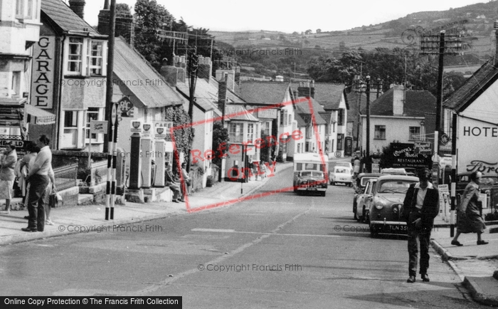 Photo of Charmouth, The Village c.1960