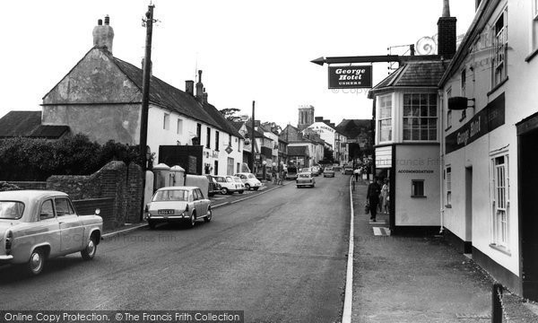 Photo of Charmouth, The Village c.1965
