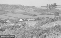 View Towards Castleton c.1955, Charmouth