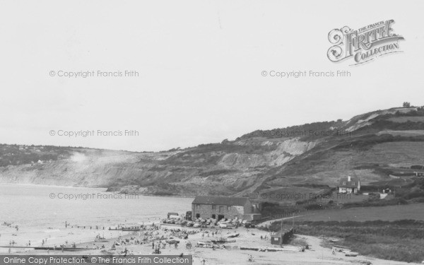 Photo of Charmouth, View Towards Lyme Regis c.1960