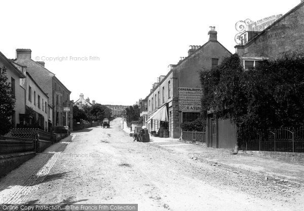 Photo of Charmouth, Village 1890