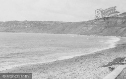 West Beach c.1955, Charmouth