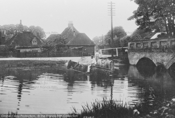 Photo of Chartham, Bridge And River 1908