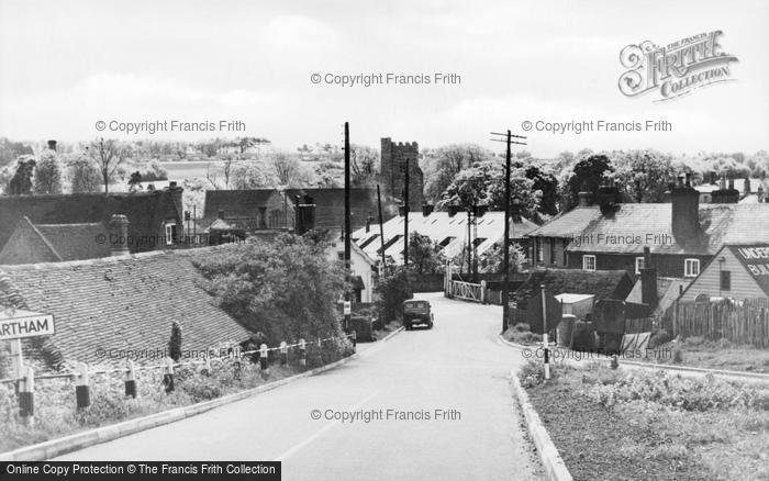 Photo of Chartham, General View c.1955