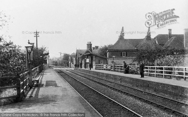 Photo of Chartham, Railway Station 1906