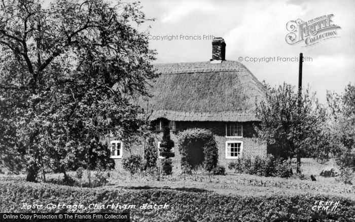 Photo of Chartham, Rose Cottage c.1955