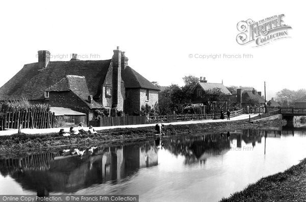 Photo of Chartham, The River Stour 1906