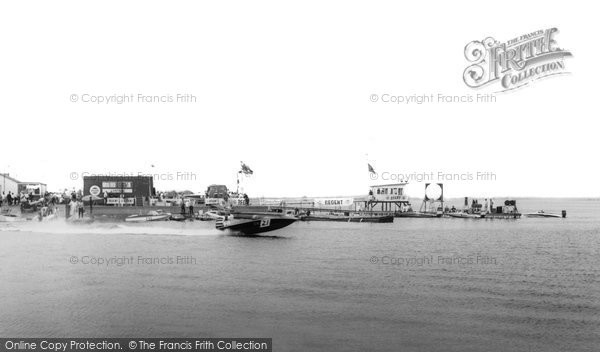 Photo of Chasewater, Power Boats c.1965