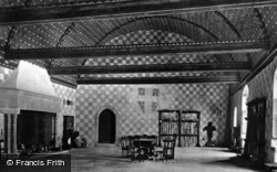 Interior c.1930, Chateau De Chillon