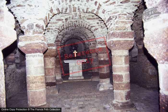 Photo of Château Gontier, Church Of St Jean, The Crypt 1984