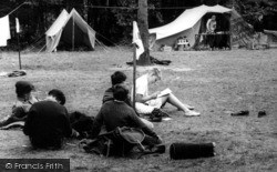 Buckmore Park Camp, Boys Relaxing c.1965, Chatham