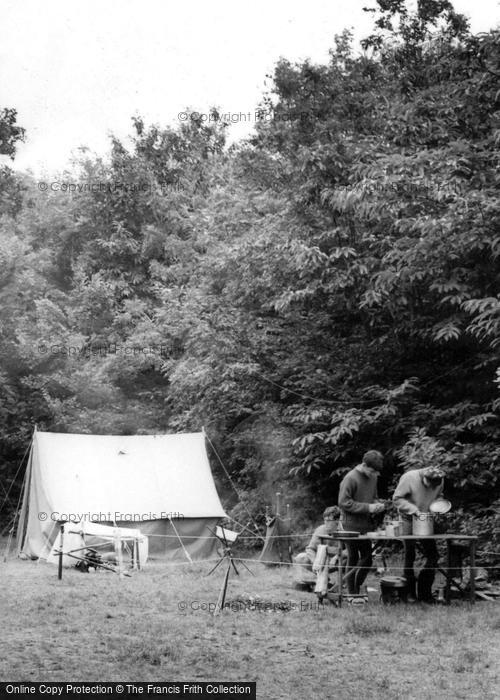 Photo of Chatham, Buckmore Park Camp, Cooking c.1965