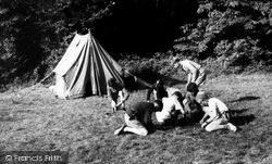 Buckmore Park, Stretcher Making c.1965, Chatham