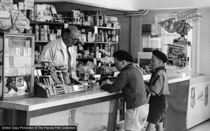 Photo of Chatham, Buckmore Park, The Shop c.1960