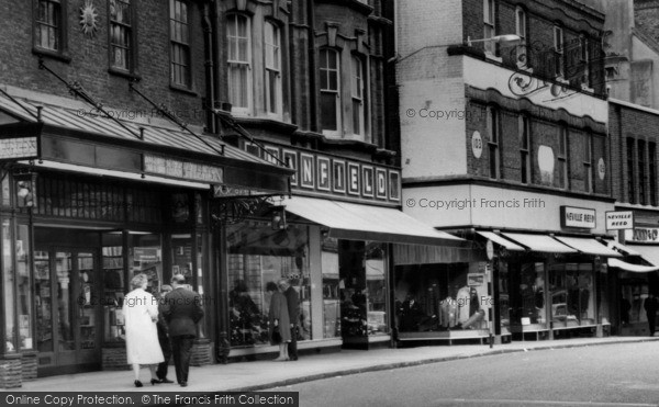 Photo of Chatham, High Street, Shops c.1965