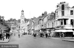 Military Road And Town Hall c.1955, Chatham