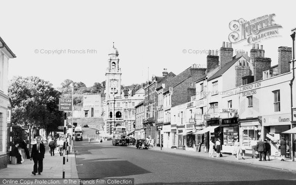 Photo of Chatham, Military Road c.1960