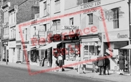 Military Road, Shops c.1960, Chatham