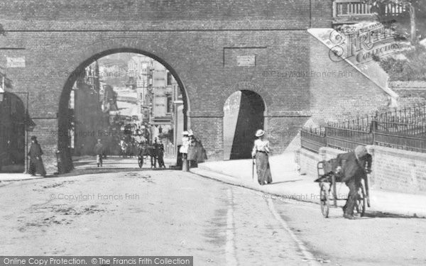 Photo of Chatham, New Road And The Viaduct c.1900