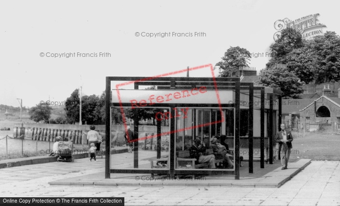 Photo of Chatham, Riverside Gardens, Glass Shelter c.1965
