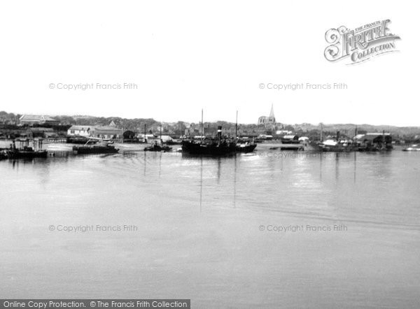 Photo of Chatham, Rochester From Chatham c.1955