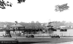 The River Medway And Sun Pier c.1965, Chatham