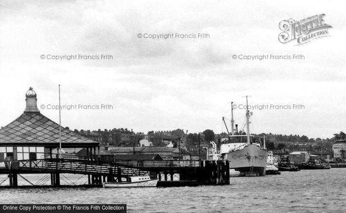 Photo of Chatham, The River Medway, Sun Pier c.1960