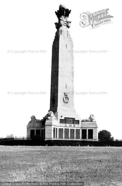 Photo of Chatham, The Royal Naval Memorial c.1955
