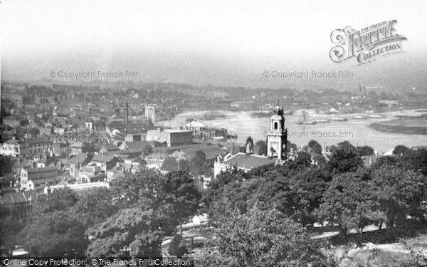 Photo of Chatham, View From Great Lines c.1955